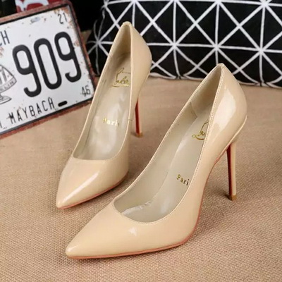 Christian Louboutin Shallow mouth stiletto heel Shoes Women--014